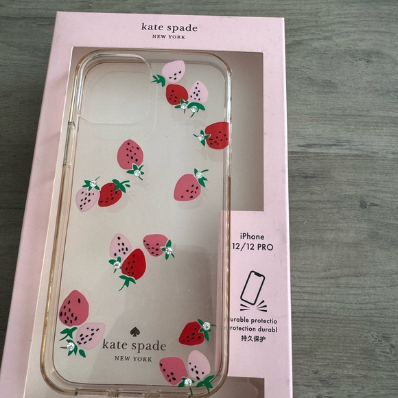Kate Spade Red Strawberry Case for Cell Phones - Picture 1 of 1